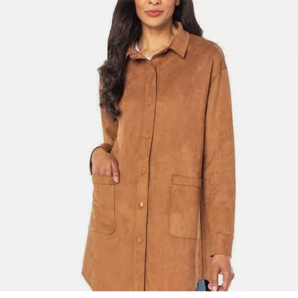 Well Worn Ladies' Faux Suede Jacket